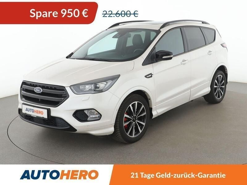Arktisweiß (metallic) Gebraucht 2019 Ford Kuga ST-Line SUV | 20.270 € (Guter Preis) - Bild 1/3