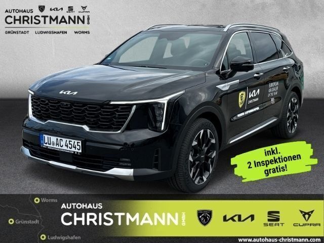 Aurora black pearl Gebraucht 2024 Kia Sorento Platinum SUV | 55.990 € (Teuer) - Bild 1/4