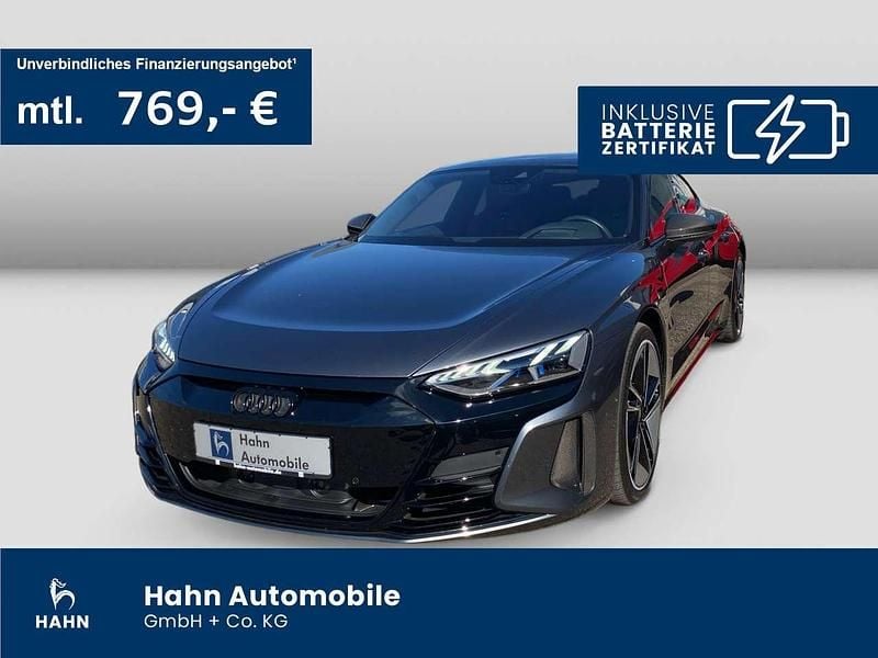 Grau Gebraucht 2021 Audi e-tron GT quattro Sport Limousine | 59.999 € (Superpreis) - Bild 1/3
