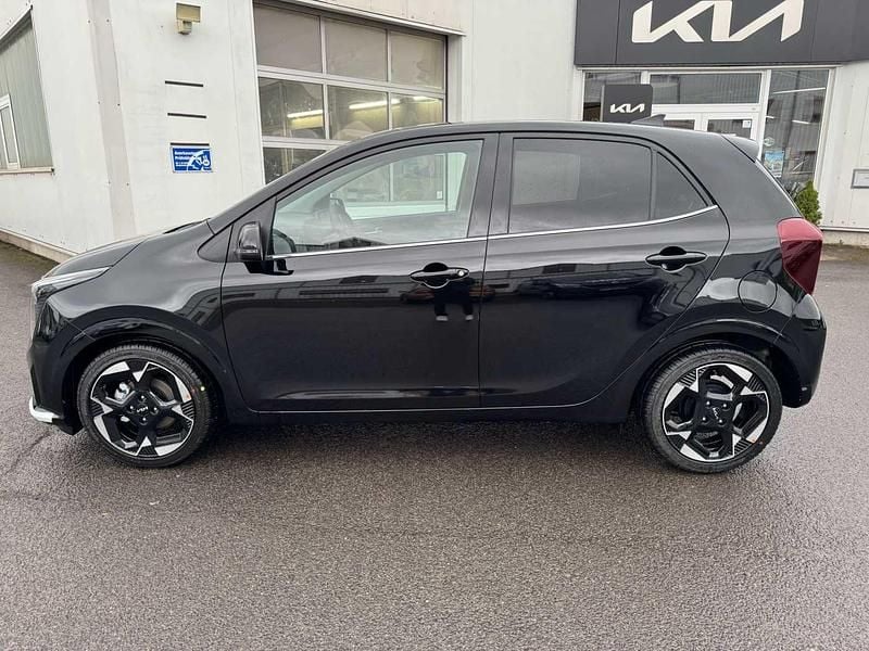 Gebraucht Kia Picanto Launch Edition 79 PS (58 kW) 2024 Auroraschwarz metallic Kleinwagen
