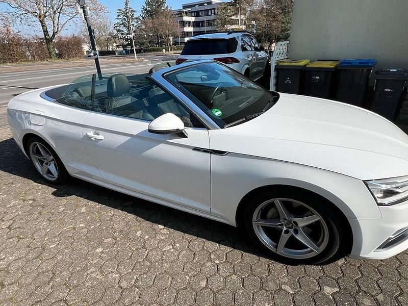 Gebraucht Audi A5 Cabriolet 190 PS (139 kW) 2019 Weiß Cabrio