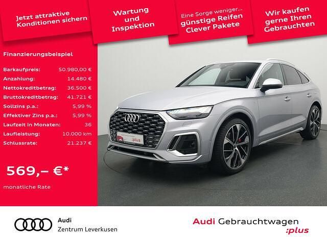 Gebraucht Audi Q5 Sportback S-Line 367 PS (269 kW) 2022 Florettsilber SUV