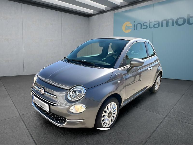 Grau Gebraucht 2021 Fiat 500C Cabrio | 11.249 € (Guter Preis) - Bild 1/4