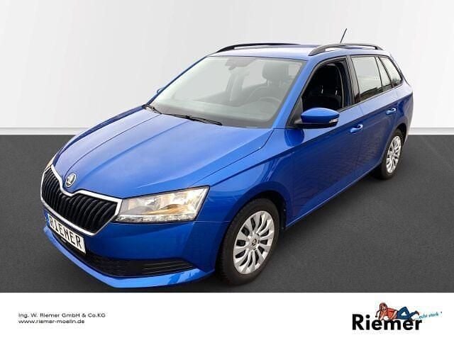 Blau Gebraucht 2022 Skoda Fabia Ambition Kombi | 14.879 € (Fairer Preis) - Bild 1/4