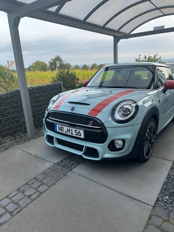 Blau Gebraucht 2018 Mini Cooper S Kleinwagen | 22.490 € - Bild 1/4