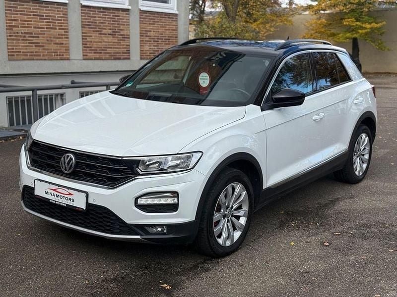 Weiß Gebraucht 2019 VW T-Roc Sport SUV | 16.499 € (Fairer Preis) - Bild 1/4