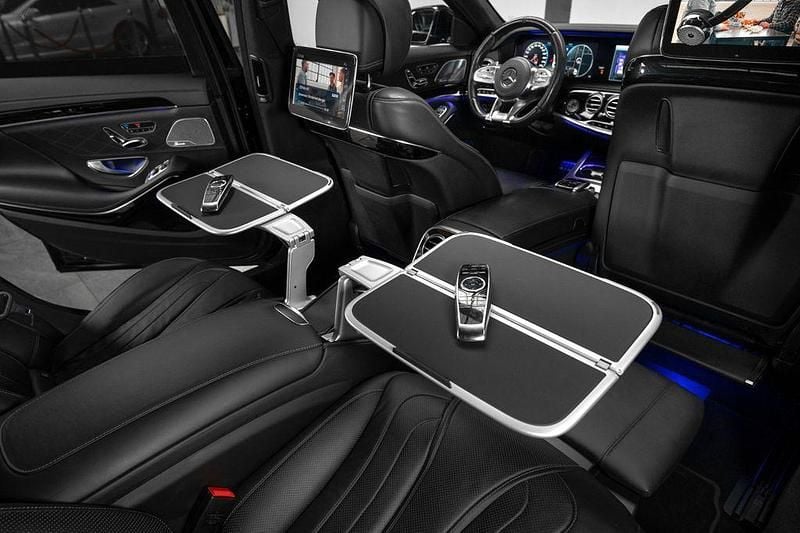 Schwarz Gebraucht 2019 Mercedes S560 AMG line Plus Limousine | 66.900 € (Teuer) - Bild 1/4