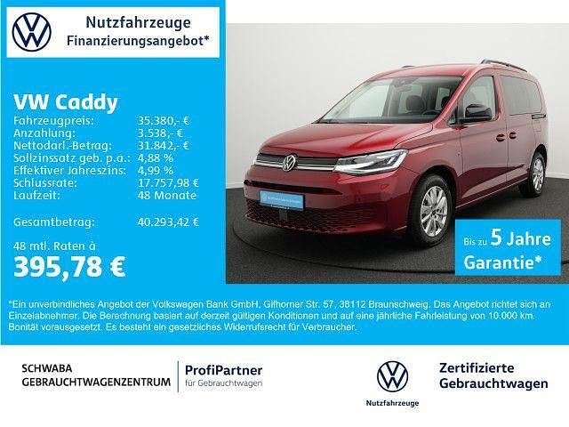 Fortanarot metallic Gebraucht 2024 VW Caddy Life Van / Kleinbus | 35.380 € (Superpreis) - Bild 1/4