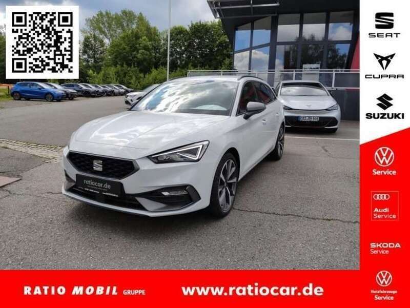 Glacial/nevada weiss metallic Gebraucht 2024 Seat Leon FR Kombi | 28.840 € (Fairer Preis) - Bild 1/4
