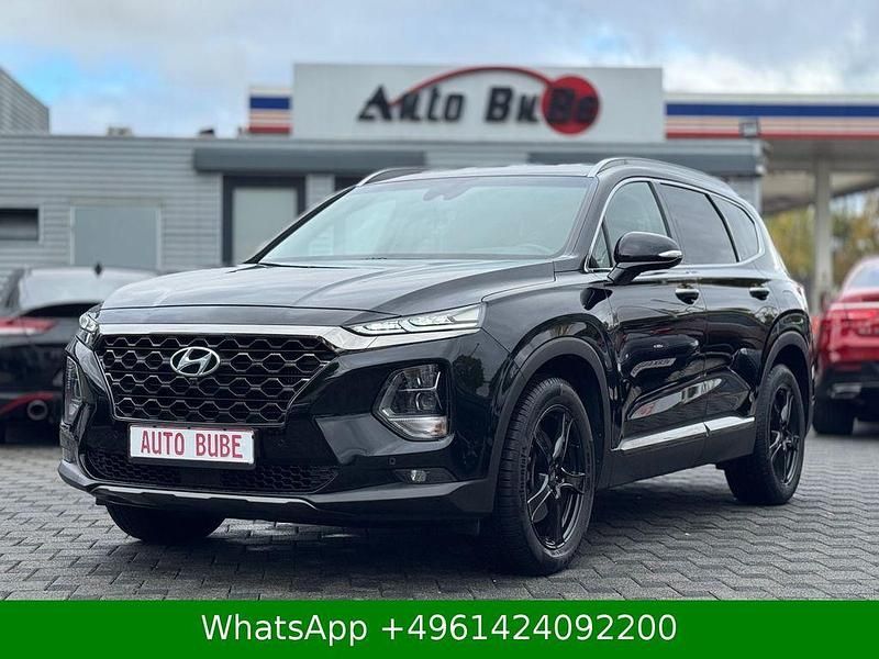 Phantom black Gebraucht 2019 Hyundai Santa Fe Premium SUV | 24.800 € (Etwas zu teuer) - Bild 1/4