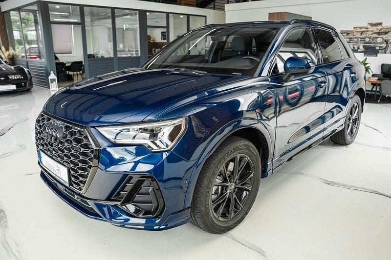 Blau Gebraucht 2023 Audi Q3 S-Line SUV | 31.990 € (Superpreis) - Bild 1/4
