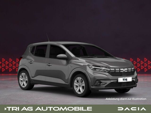 Neu Dacia Sandero Expression 91 PS (66 kW) 2025 Stahlblau Kleinwagen