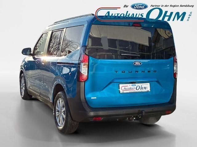 Neu Ford Tourneo Courier Titanium 125 PS (91 kW) 2026 Digital aqua blue Van / Kleinbus