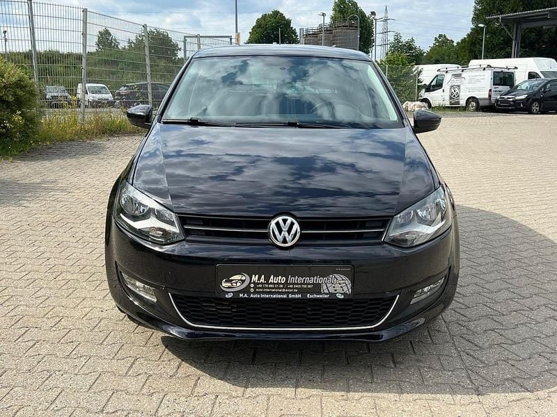 Gebraucht VW Polo Highline 86 PS (63 kW) 2010 Schwarz Kleinwagen