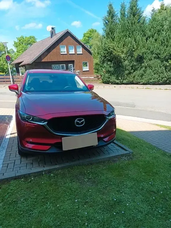 Gebraucht Mazda CX-5 Ad'Vantage 184 PS (135 kW) 2021 Rot SUV