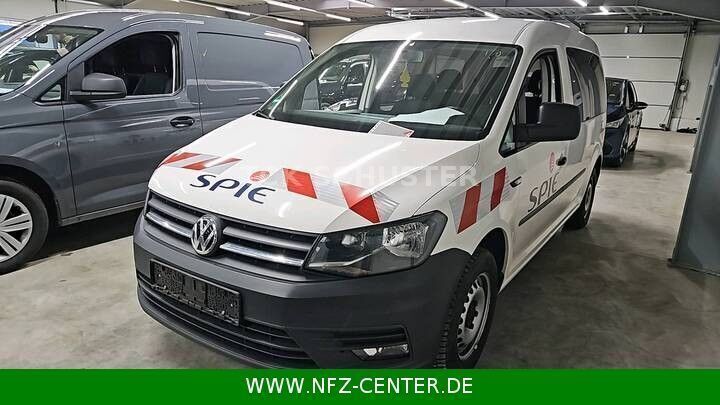 Weiß Gebraucht 2019 VW Caddy Maxi Van / Kleinbus | 20.900 € (Etwas zu teuer) - Bild 1/4