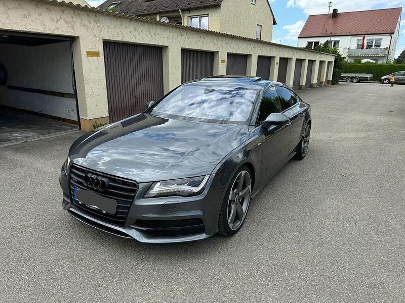 Grau Gebraucht 2014 Audi A7 Sportback Sport Kleinwagen | 23.900 € (Etwas zu teuer) - Bild 1/4