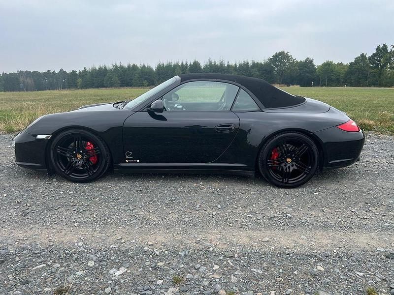 Schwarz Gebraucht 2009 Porsche 911 Carrera 4S Cabriolet Cabrio | 59.999 € (Superpreis) - Bild 1/4