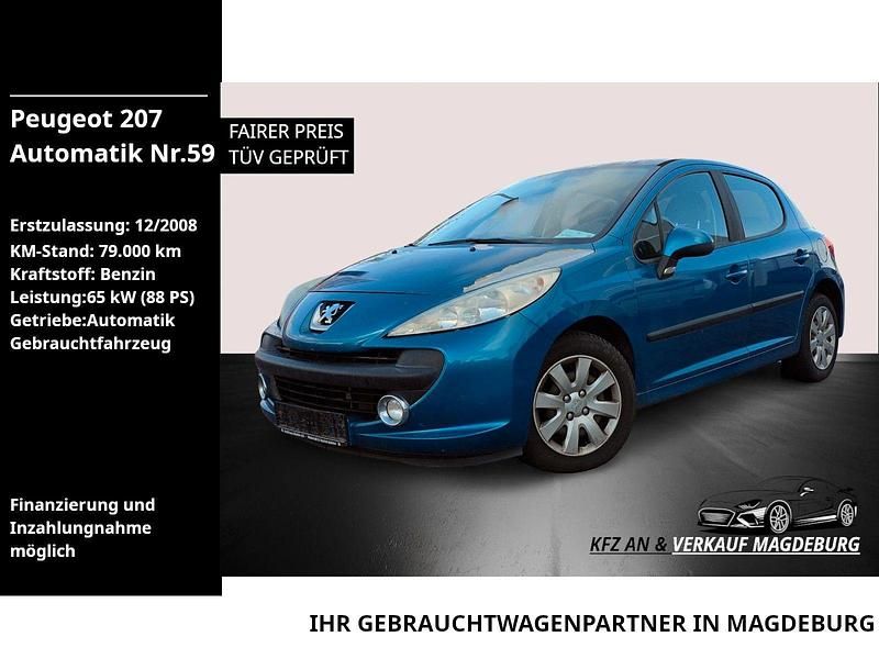 Blau Gebraucht 2008 Peugeot 207 Sport Kleinwagen | 3.990 € (Fairer Preis) - Bild 1/4