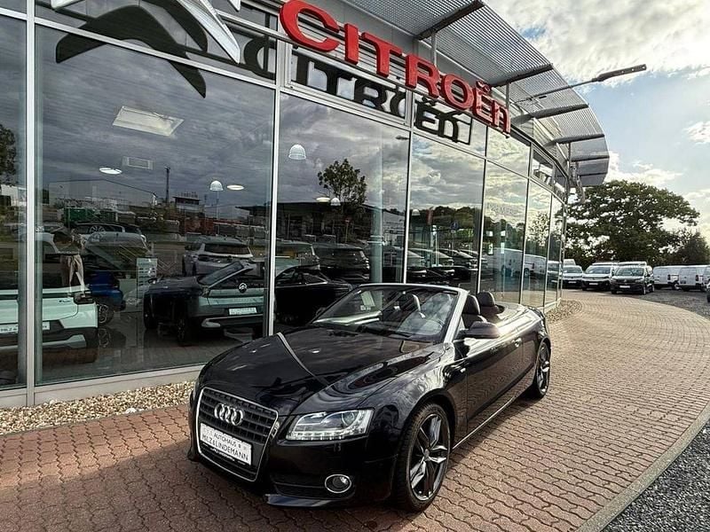 Schwarz Gebraucht 2009 Audi A5 Cabriolet S-Line Cabrio | 11.990 € (Superpreis) - Bild 1/4