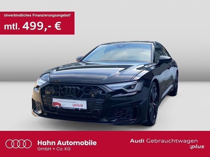 Schwarz Gebraucht 2023 Audi S6 Ambiente Limousine | 62.640 € (Fairer Preis) - Bild 1/3