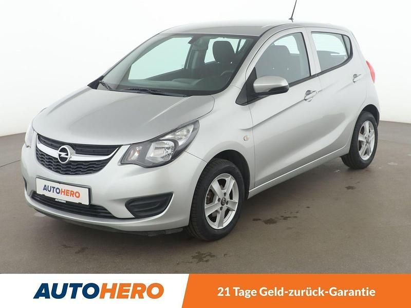 Grau Gebraucht 2017 Opel Karl Edition Kleinwagen | 7.840 € (Fairer Preis) - Bild 1/3