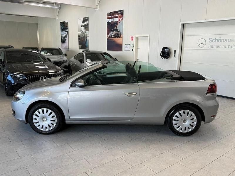 Gebraucht VW Golf Cabriolet 105 PS (77 kW) 2013 Silber Cabrio