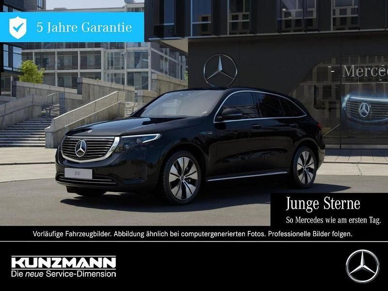 Schwarz Gebraucht 2022 Mercedes EQC400 Electric Art SUV | 34.790 € (Guter Preis) - Bild 1/4