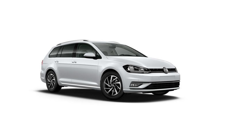 Weiß Gebraucht 2018 VW Golf VII Sound Kombi | 12.930 € (Fairer Preis) - Bild 1/4