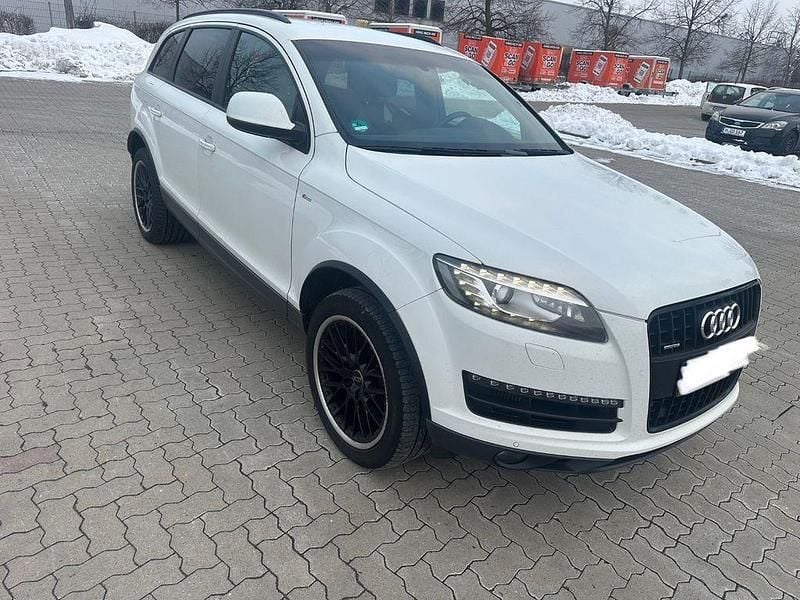 Weiß Gebraucht 2013 Audi Q7 S-Line SUV | 13.447 € (Superpreis) - Bild 1/4