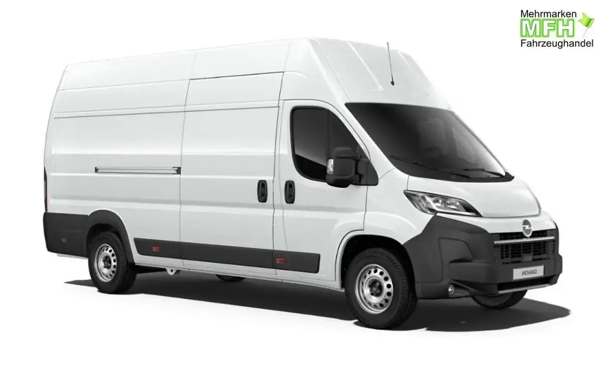 Neu Opel Movano 179 PS (131 kW) 2026 Cassablanca weiß Van