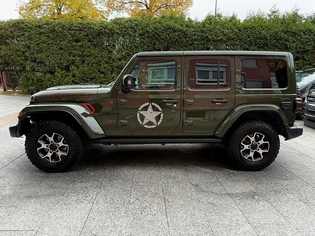 Gebraucht Jeep Wrangler Rubicon 272 PS (200 kW) 2021 Grün SUV