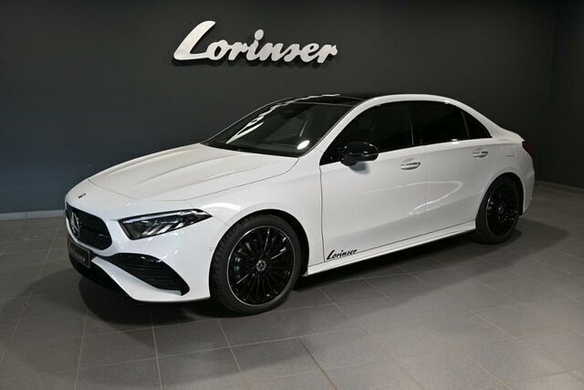 Gebraucht Mercedes A200 AMG 163 PS (119 kW) 2023 Digitalweiß metallic Limousine