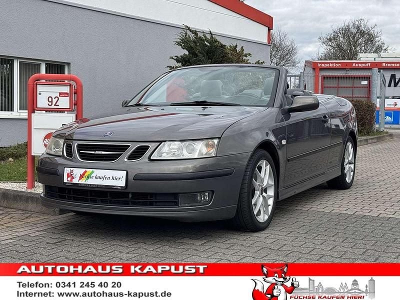 Grau Gebraucht 2007 Saab 9-3 Cabriolet Cabrio | 5.990 € (Guter Preis) - Bild 1/3