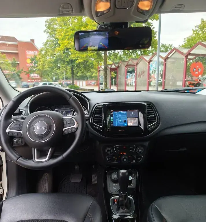 Gebraucht Jeep Compass Limited 170 PS (125 kW) 2017 Weiß SUV