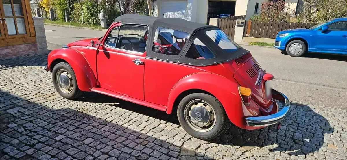 Gebraucht VW Käfer S 50 PS (36 kW) 1973 Rot Cabrio