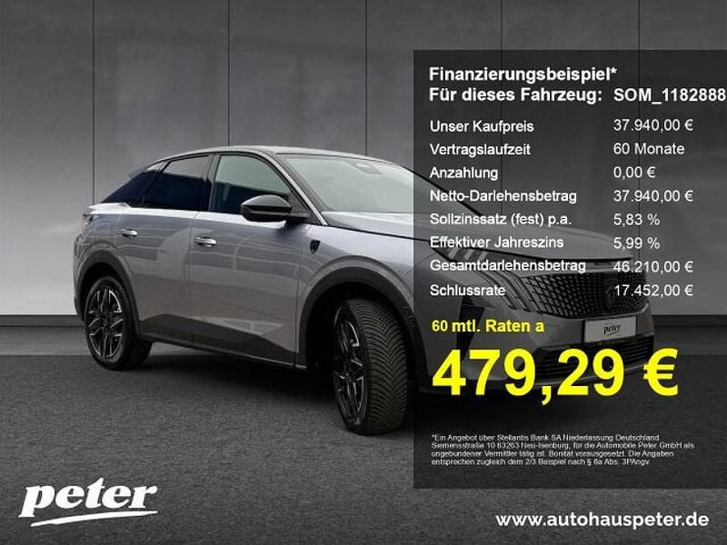 Artense grauu Gebraucht 2025 Peugeot 3008 GT SUV | 37.940 € (Superpreis) - Bild 1/4