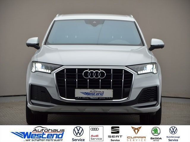 Gletscherweiß (metallic) Gebraucht 2019 Audi Q7 S-Line SUV | 51.960 € (Teuer) - Bild 1/4