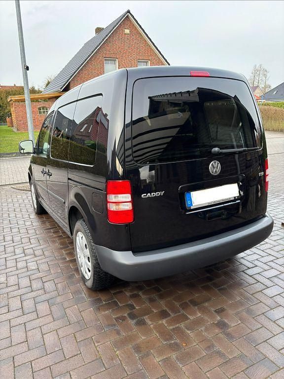 Gebraucht VW Caddy 86 PS (63 kW) 2011 Schwarz Van / Kleinbus
