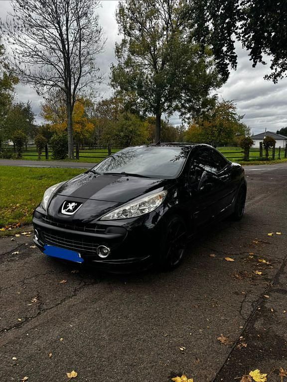 Schwarz Gebraucht 2008 Peugeot 207 CC Roland Garros Cabrio | 6.900 € - Bild 1/4