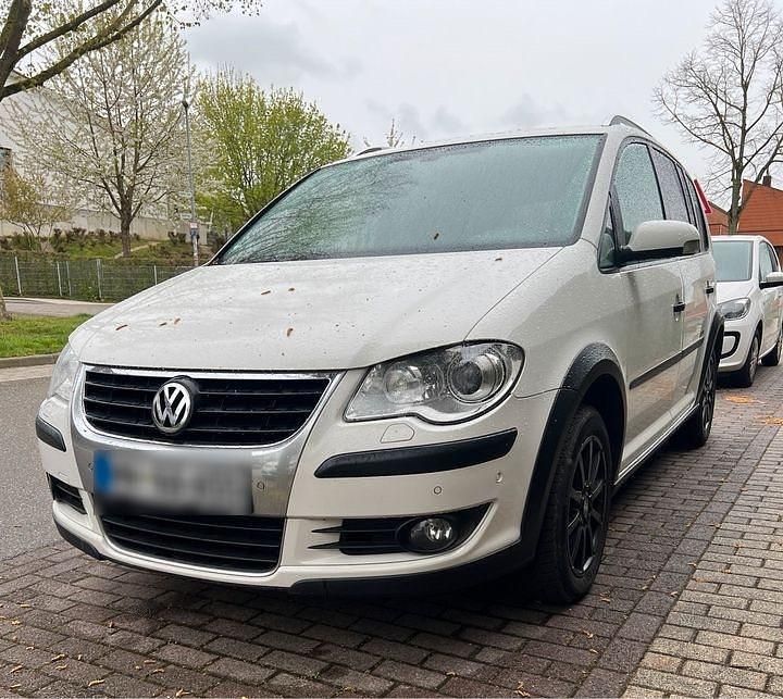 Gebraucht VW Touran Cross 170 PS (125 kW) 2008 Weiß Van / Kleinbus
