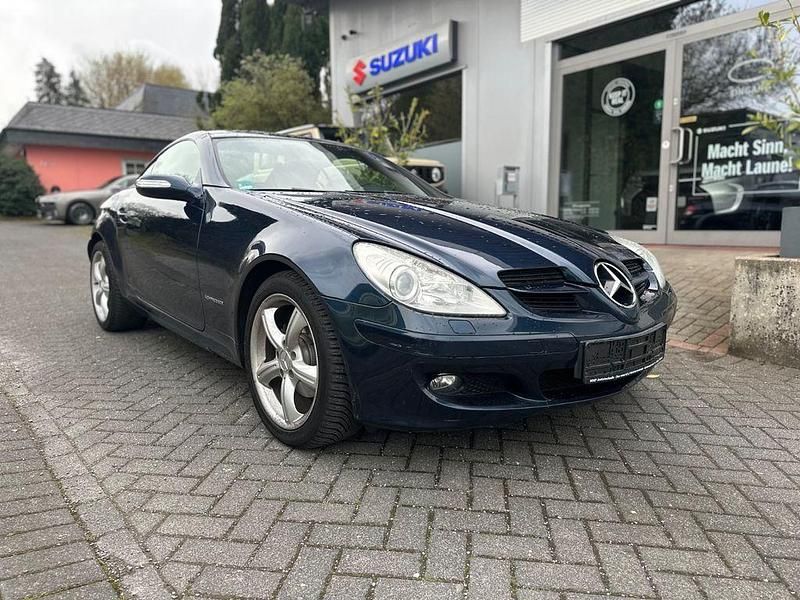 Gebraucht Mercedes SLK200 163 PS (119 kW) 2006 Blau Cabrio