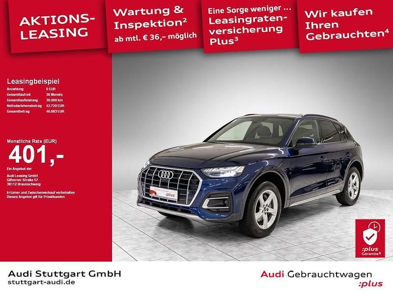 Navarrablau metallic Gebraucht 2024 Audi Q5 Ambiente SUV | 42.720 € (Superpreis) - Bild 1/2
