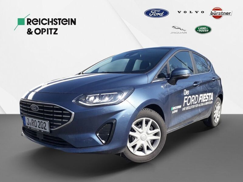 Blau metallic Gebraucht 2022 Ford Fiesta Titanium Kleinwagen | 24.990 € - Bild 1/4