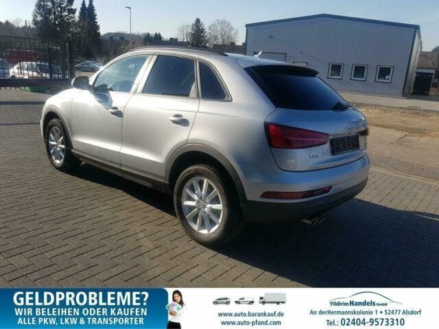 Gebraucht Audi Q3 Advanced 150 PS (110 kW) 2016 Silber metallic SUV