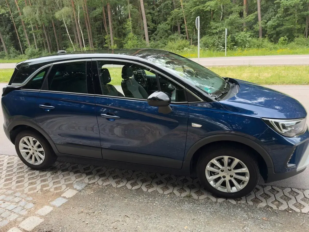 Gebraucht Opel Crossland Elegance 110 PS (80 kW) 2021 Blau SUV