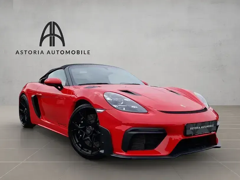 Gebraucht Porsche 718 Spyder RS Chrono 500 PS (367 kW) 2025 Indischrot Cabrio