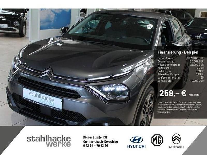 Grau Neu 2024 Citroën C4 PureTech Limousine | 20.790 € (Fairer Preis) - Bild 1/4