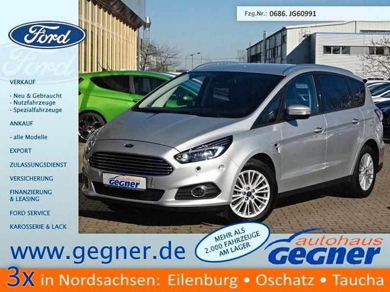 Silber Gebraucht 2019 Ford S-MAX Business Edition Van / Kleinbus | 13.940 € (Guter Preis) - Bild 1/4