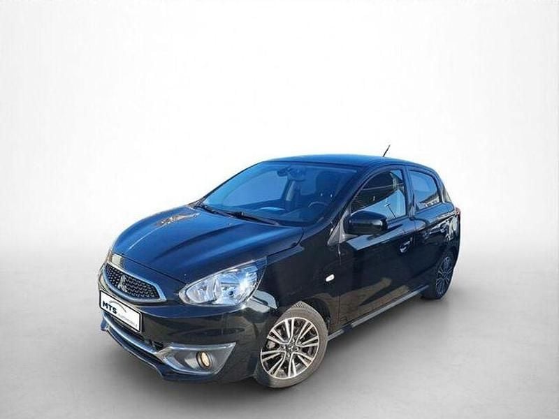 Schwarz Gebraucht 2018 Mitsubishi Space Star Edition Kleinwagen | 8.500 € (Fairer Preis) - Bild 1/4